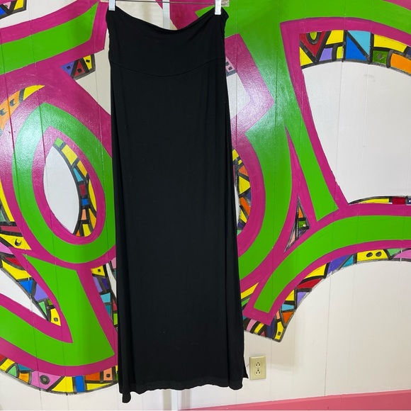 Vanity Y2K Black Maxi Skirt. Size Large. Good used condition! - Picture 1 of 6